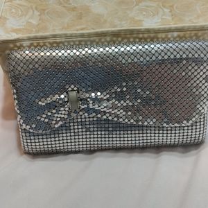 John Weitz Metal Mesh Bag